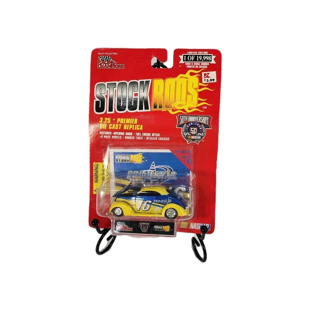 Racing Champions 1/64 Stock Rods #83, Ted Musgrave #16 Primestar '37 Ford Coupe